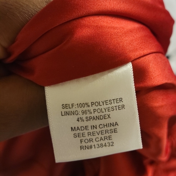 MODCLOTH Wide Leg Jumpsuit size XS Red NWT - Picture 11 of 16